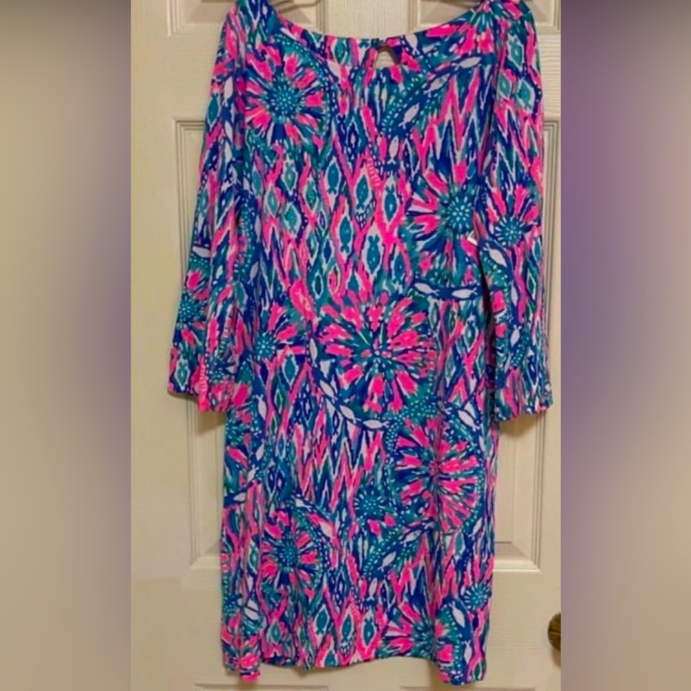 Lilly Pulitzer dress - Tiki Pink in Shake It Up Cotton NWOT